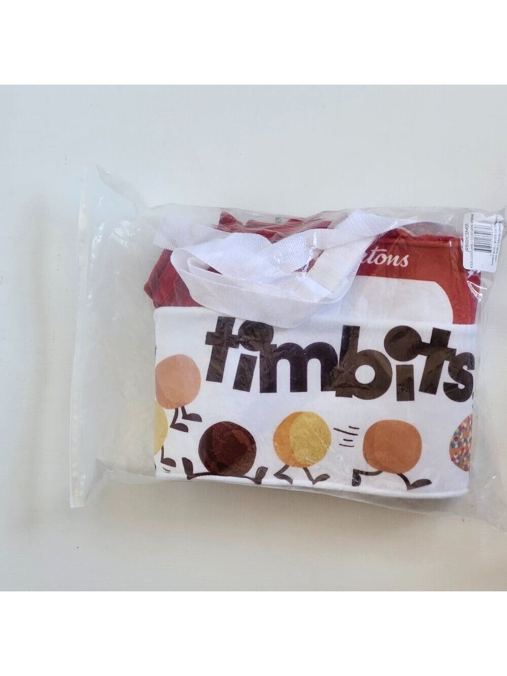 Tim Hortons Timbits® Box Kids Halloween Costume, One Size BNIP